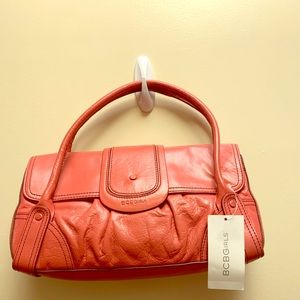 NWT  BCBGirls pink Leather Handbag